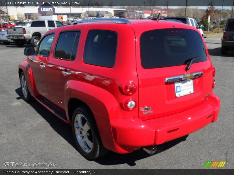 Victory Red / Gray 2011 Chevrolet HHR LT