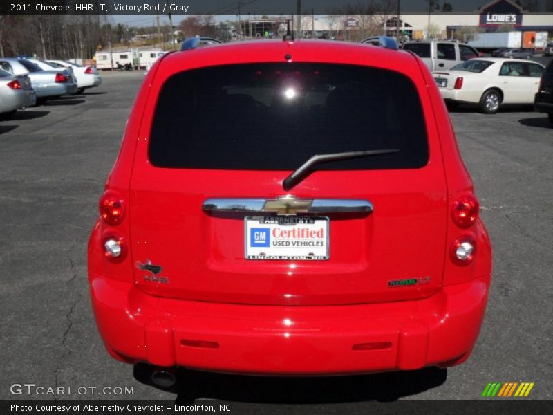 Victory Red / Gray 2011 Chevrolet HHR LT
