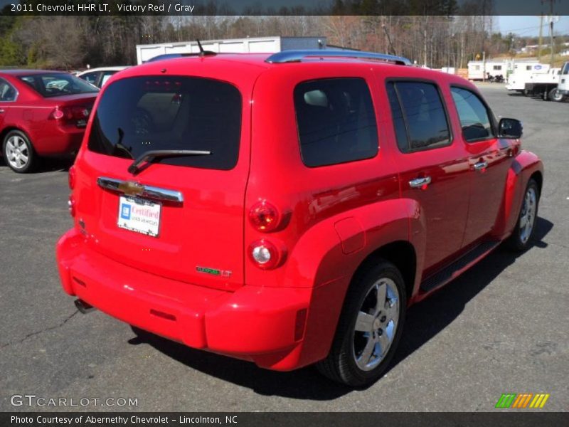 Victory Red / Gray 2011 Chevrolet HHR LT