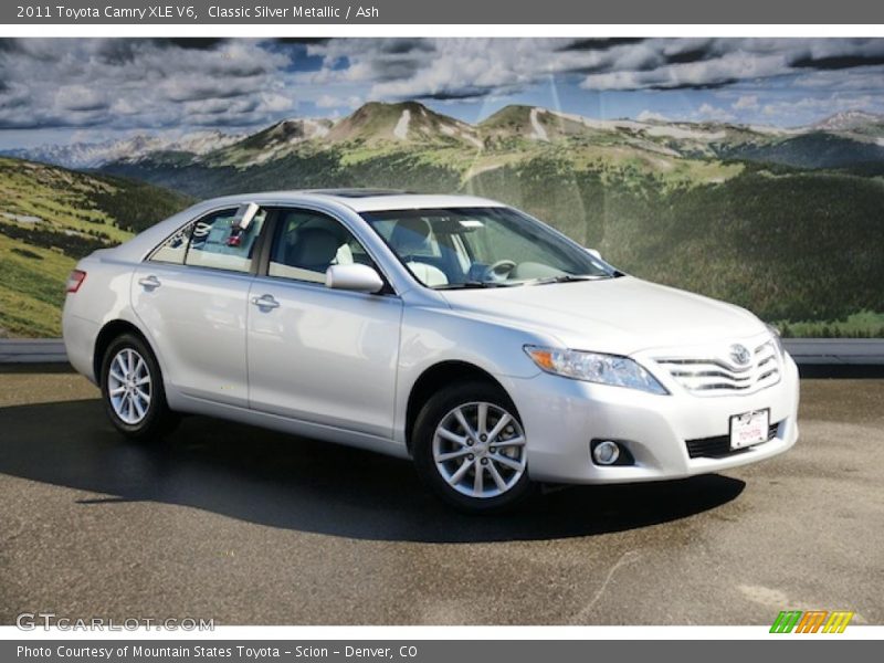 Classic Silver Metallic / Ash 2011 Toyota Camry XLE V6