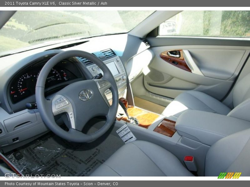 Classic Silver Metallic / Ash 2011 Toyota Camry XLE V6