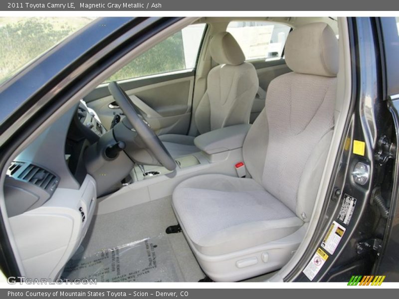 Magnetic Gray Metallic / Ash 2011 Toyota Camry LE