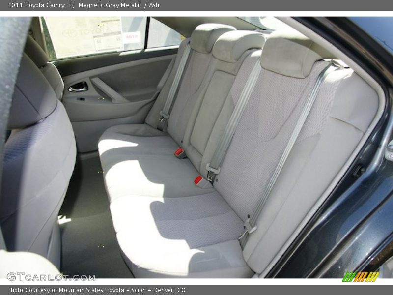 Magnetic Gray Metallic / Ash 2011 Toyota Camry LE