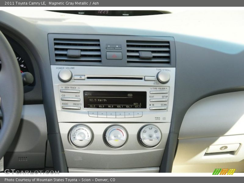 Magnetic Gray Metallic / Ash 2011 Toyota Camry LE