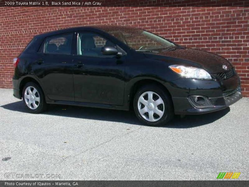 Black Sand Mica / Ash Gray 2009 Toyota Matrix 1.8