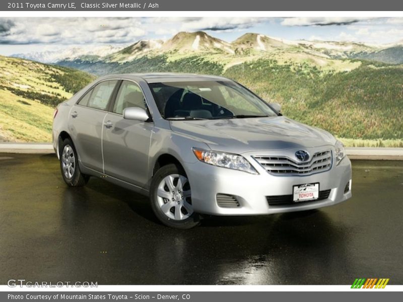 Classic Silver Metallic / Ash 2011 Toyota Camry LE