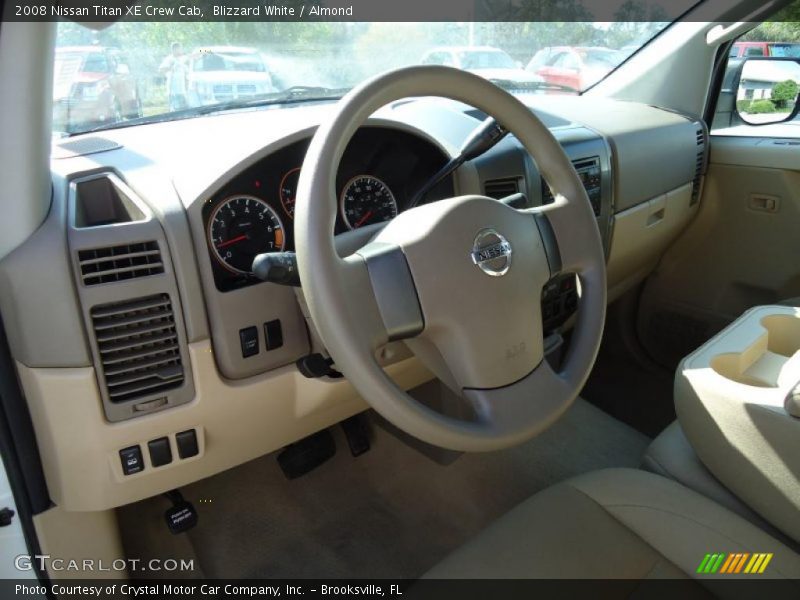 Dashboard of 2008 Titan XE Crew Cab