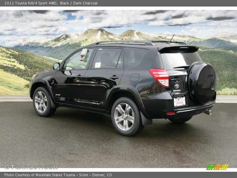 Black / Dark Charcoal 2011 Toyota RAV4 Sport 4WD