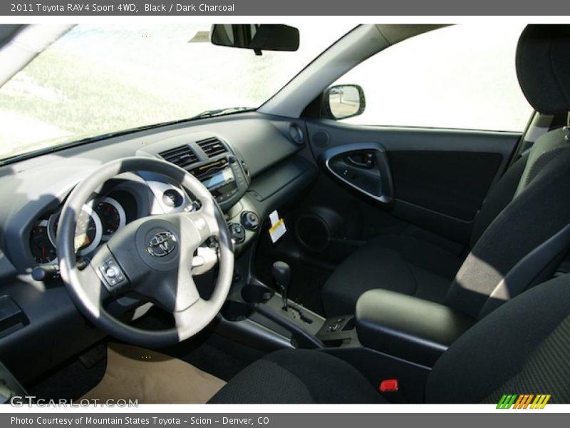 Black / Dark Charcoal 2011 Toyota RAV4 Sport 4WD