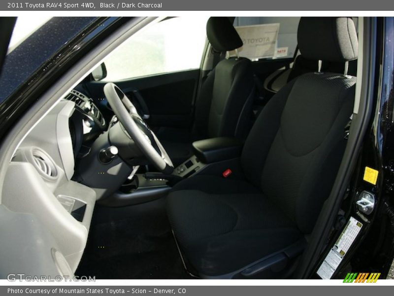 Black / Dark Charcoal 2011 Toyota RAV4 Sport 4WD
