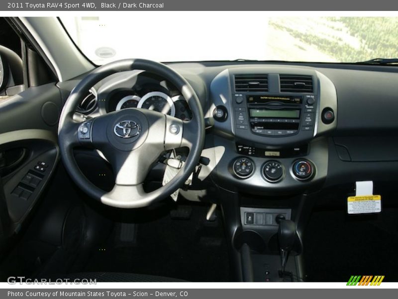 Black / Dark Charcoal 2011 Toyota RAV4 Sport 4WD