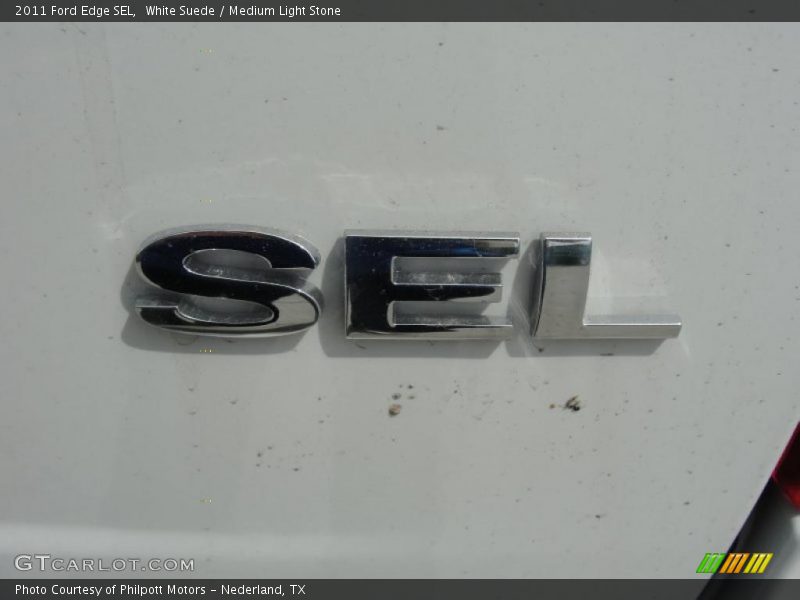 White Suede / Medium Light Stone 2011 Ford Edge SEL