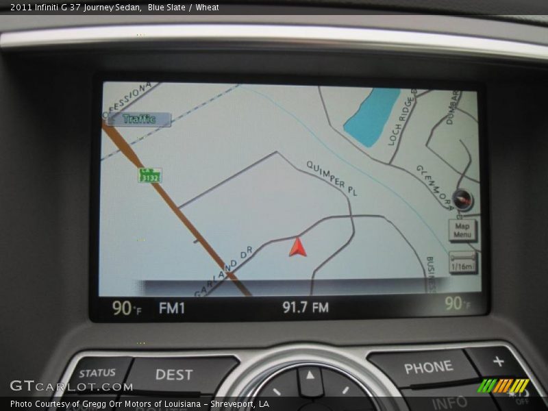 Navigation of 2011 G 37 Journey Sedan