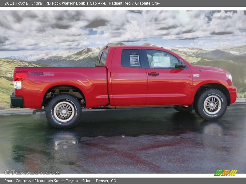  2011 Tundra TRD Rock Warrior Double Cab 4x4 Radiant Red