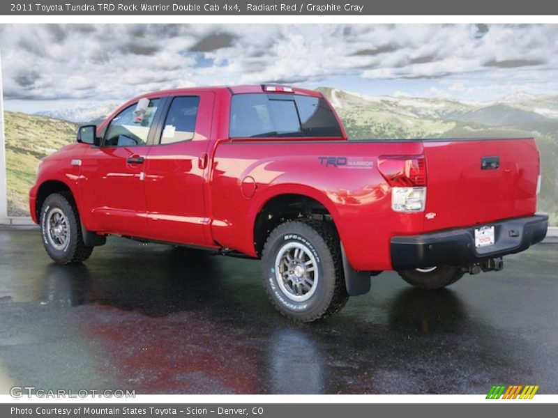 2011 Tundra TRD Rock Warrior Double Cab 4x4 Radiant Red