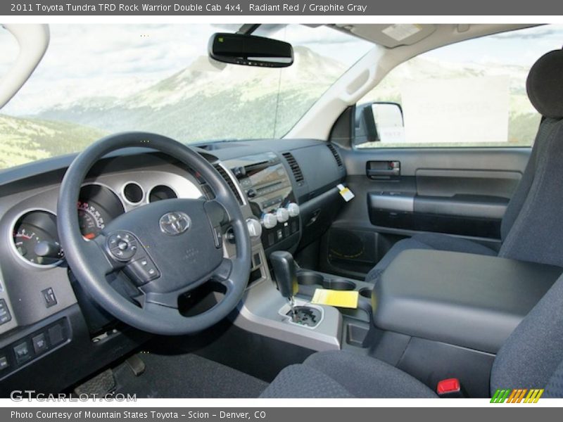  2011 Tundra TRD Rock Warrior Double Cab 4x4 Graphite Gray Interior