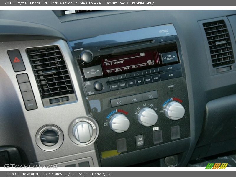 Radiant Red / Graphite Gray 2011 Toyota Tundra TRD Rock Warrior Double Cab 4x4