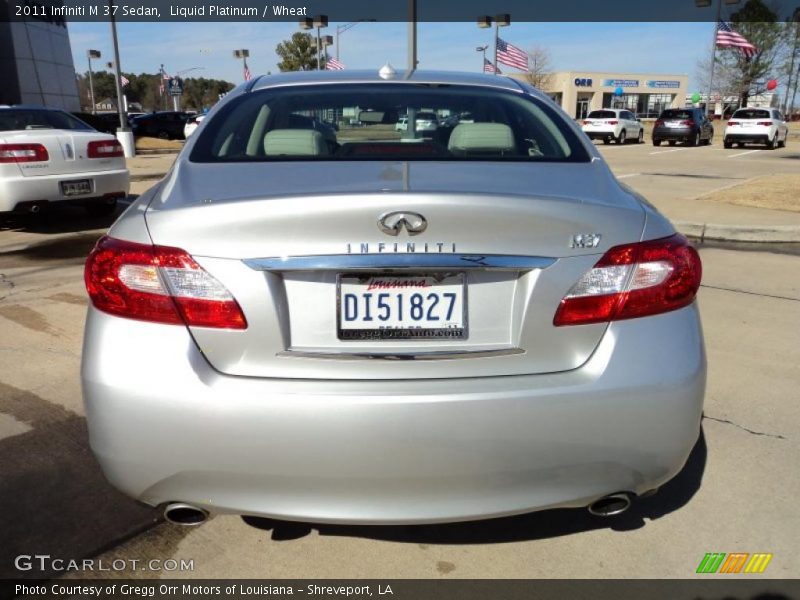 Liquid Platinum / Wheat 2011 Infiniti M 37 Sedan