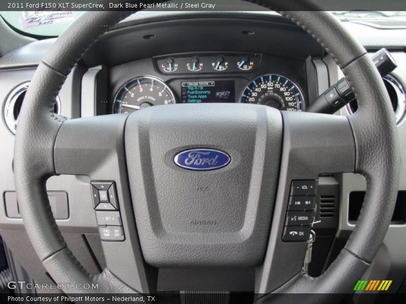  2011 F150 XLT SuperCrew Steering Wheel