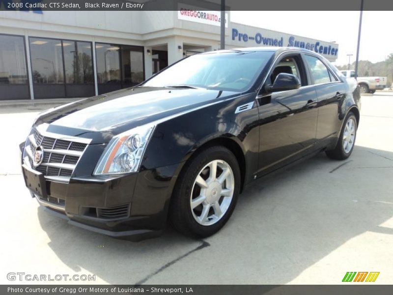 Black Raven / Ebony 2008 Cadillac CTS Sedan