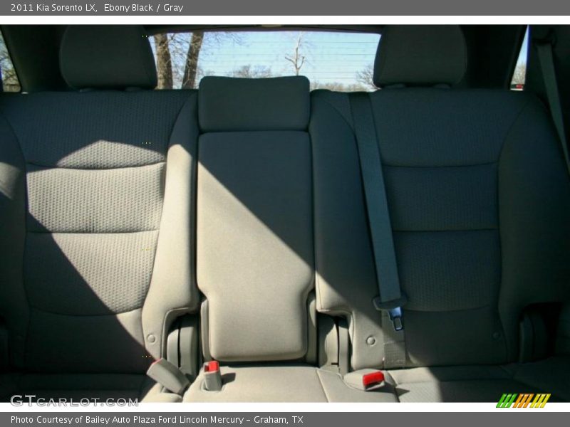 Ebony Black / Gray 2011 Kia Sorento LX