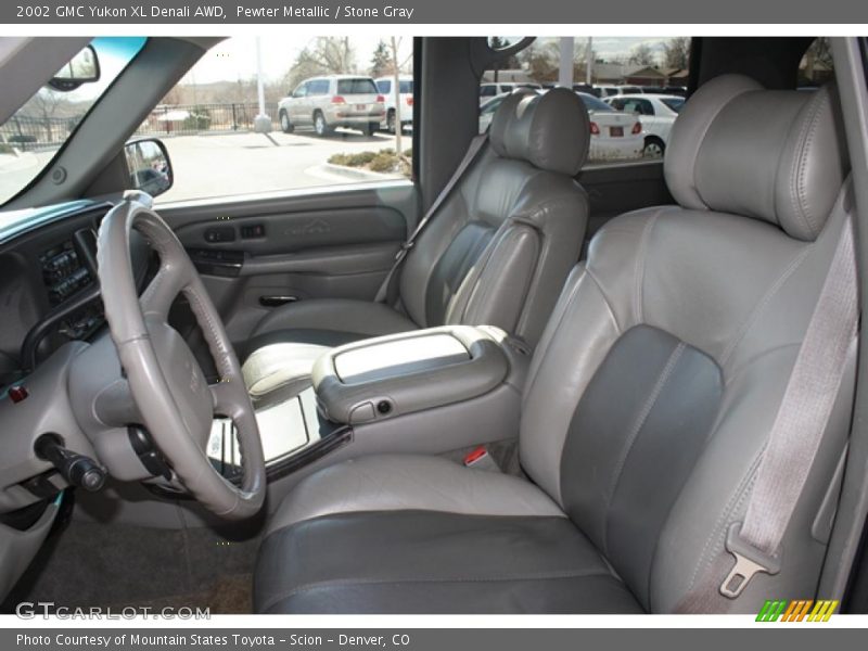  2002 Yukon XL Denali AWD Stone Gray Interior