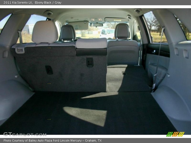 Ebony Black / Gray 2011 Kia Sorento LX