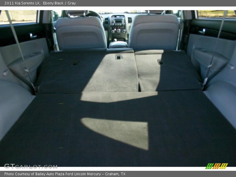 Ebony Black / Gray 2011 Kia Sorento LX