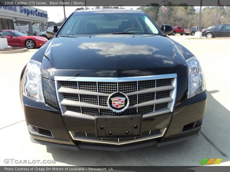 Black Raven / Ebony 2008 Cadillac CTS Sedan