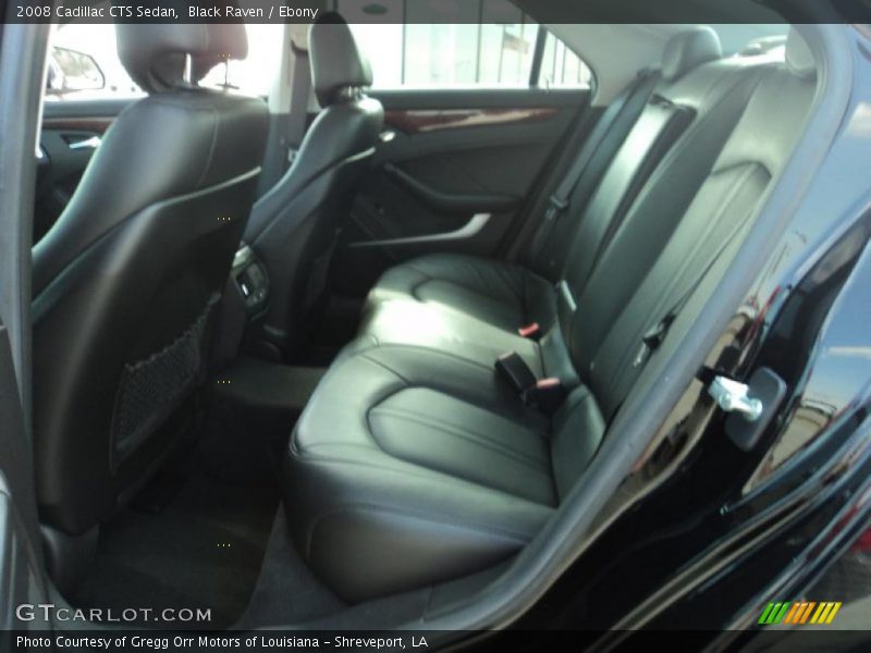 Black Raven / Ebony 2008 Cadillac CTS Sedan