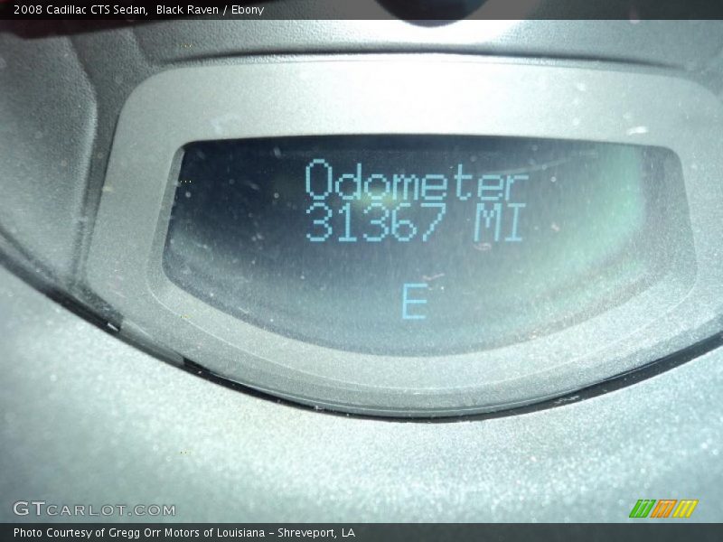 Black Raven / Ebony 2008 Cadillac CTS Sedan
