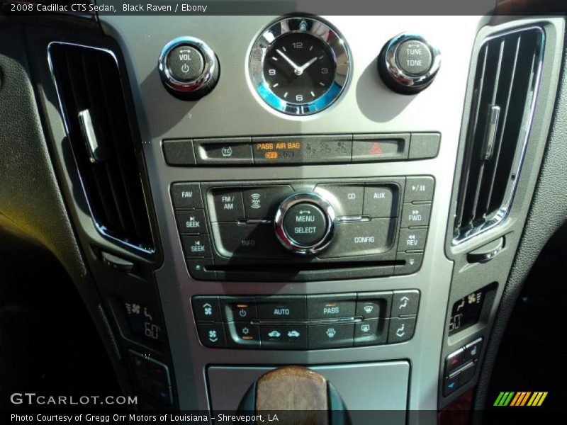 Black Raven / Ebony 2008 Cadillac CTS Sedan