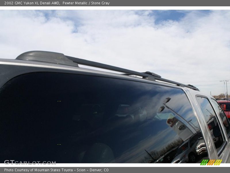 Pewter Metallic / Stone Gray 2002 GMC Yukon XL Denali AWD