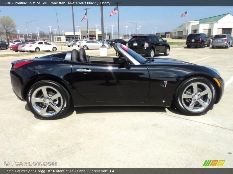  2007 Solstice GXP Roadster Mysterious Black