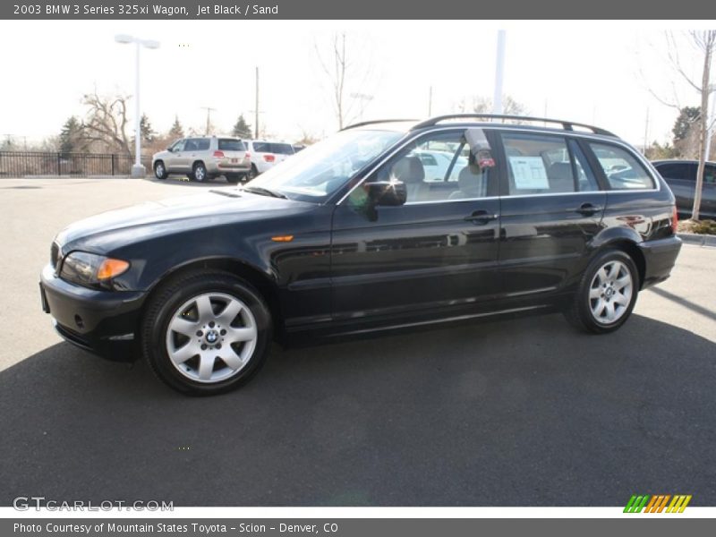 Jet Black / Sand 2003 BMW 3 Series 325xi Wagon