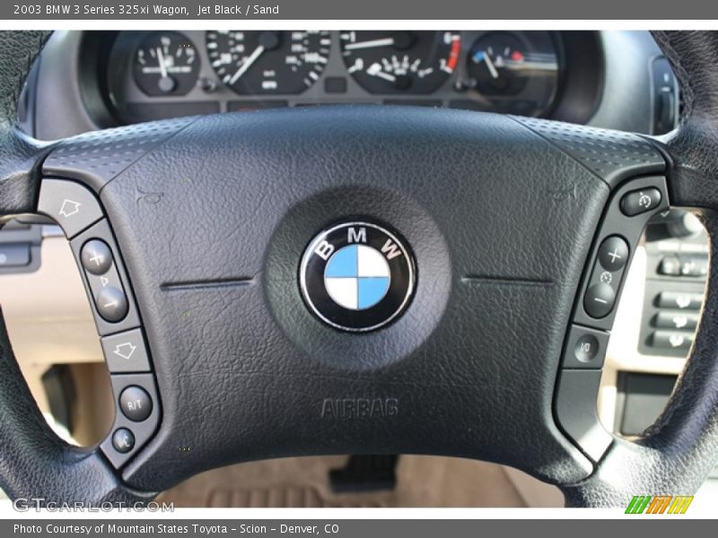 Jet Black / Sand 2003 BMW 3 Series 325xi Wagon