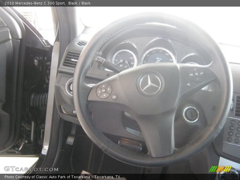 Black / Black 2010 Mercedes-Benz C 300 Sport