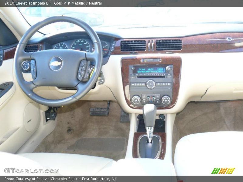 Gold Mist Metallic / Neutral 2010 Chevrolet Impala LT