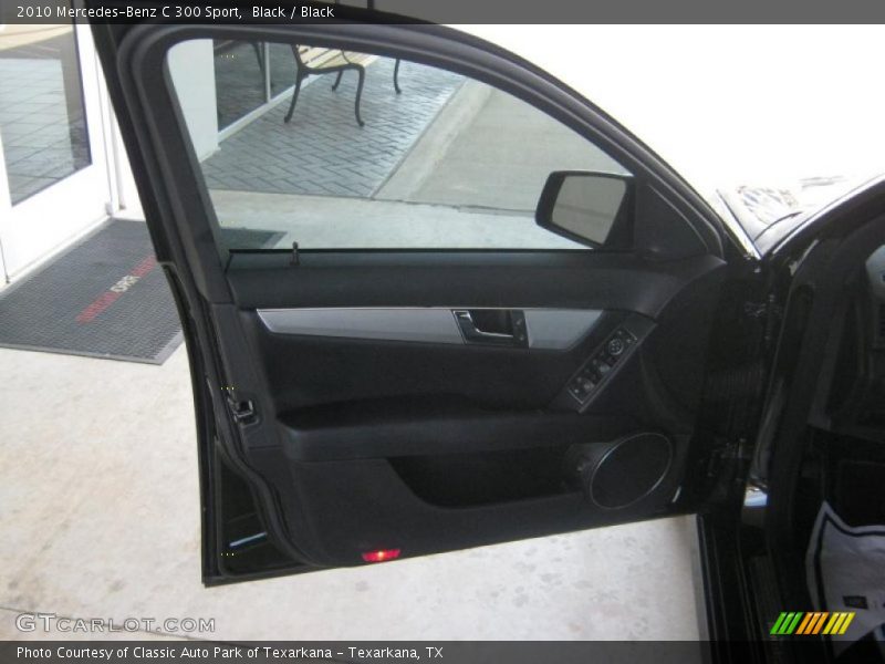 Black / Black 2010 Mercedes-Benz C 300 Sport