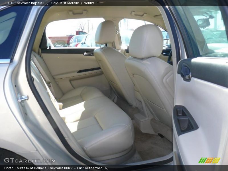 Gold Mist Metallic / Neutral 2010 Chevrolet Impala LT