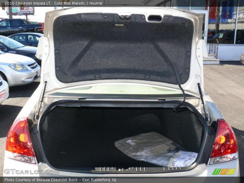 Gold Mist Metallic / Neutral 2010 Chevrolet Impala LT