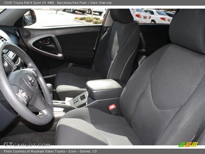  2008 RAV4 Sport V6 4WD Dark Charcoal Interior