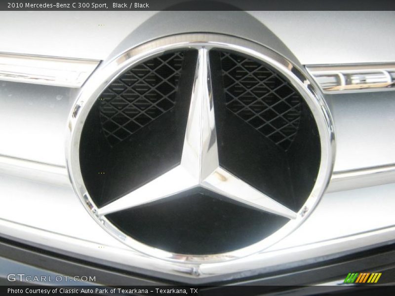 Black / Black 2010 Mercedes-Benz C 300 Sport