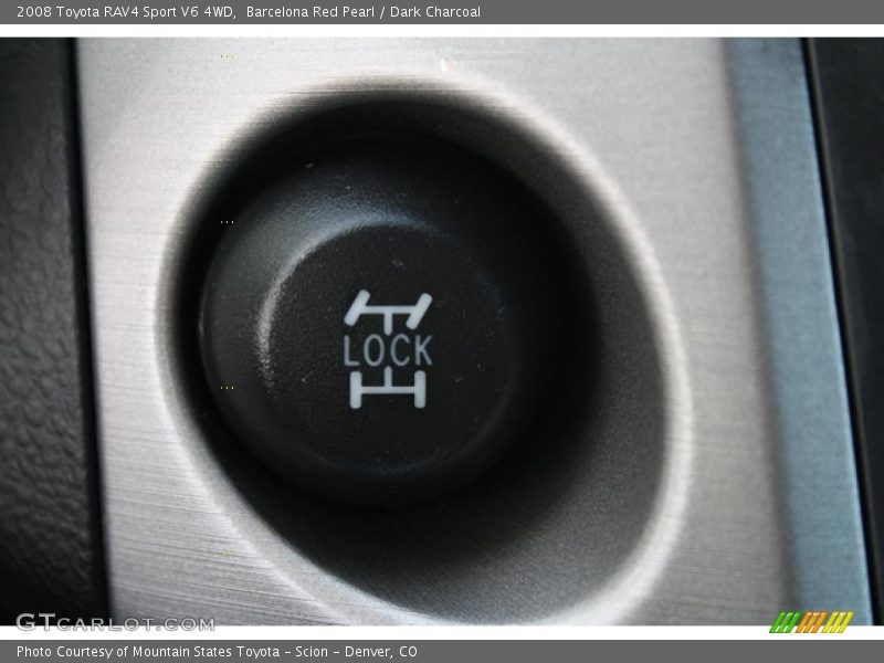 Controls of 2008 RAV4 Sport V6 4WD