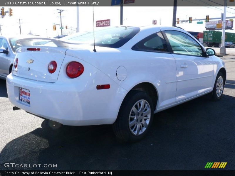 Summit White / Gray 2010 Chevrolet Cobalt LT Coupe