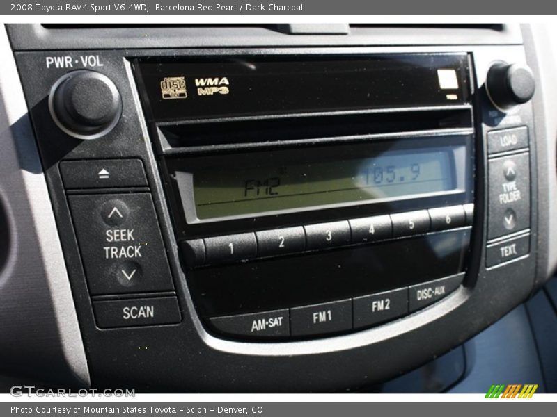 Controls of 2008 RAV4 Sport V6 4WD