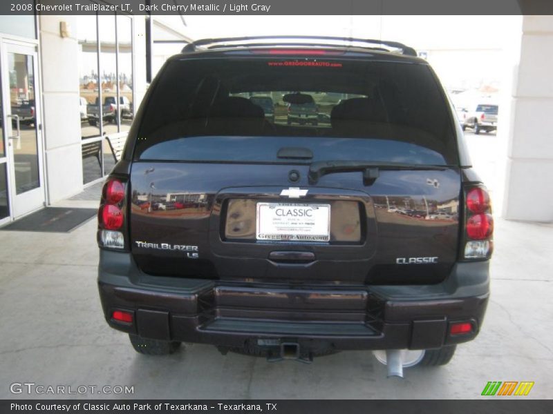 Dark Cherry Metallic / Light Gray 2008 Chevrolet TrailBlazer LT