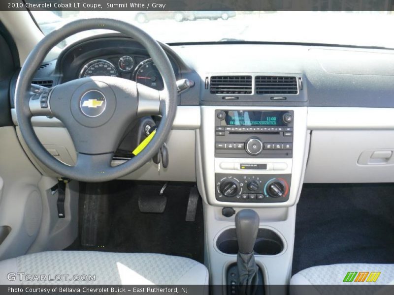 Summit White / Gray 2010 Chevrolet Cobalt LT Coupe