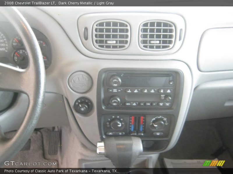 Dark Cherry Metallic / Light Gray 2008 Chevrolet TrailBlazer LT