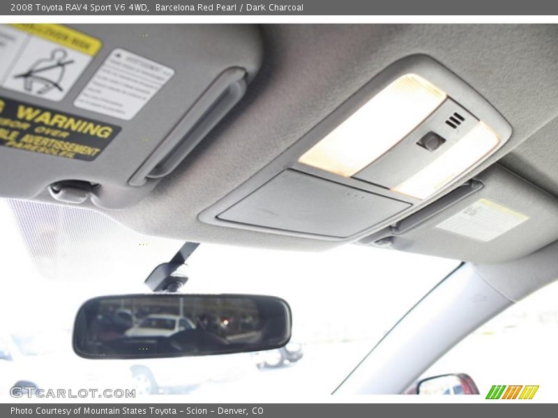 Barcelona Red Pearl / Dark Charcoal 2008 Toyota RAV4 Sport V6 4WD